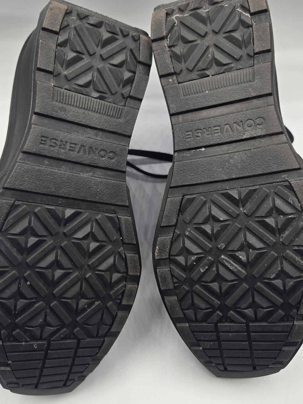 Converse Chuck 70 De Luxe Wedge High Top Triple Black Platform Sneakers Women’s - Picture 5 of 9